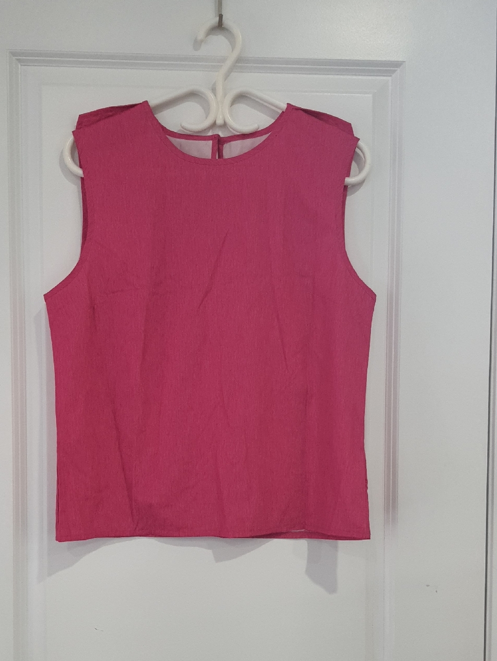 Sleeveless Pink Women’s Shell Top